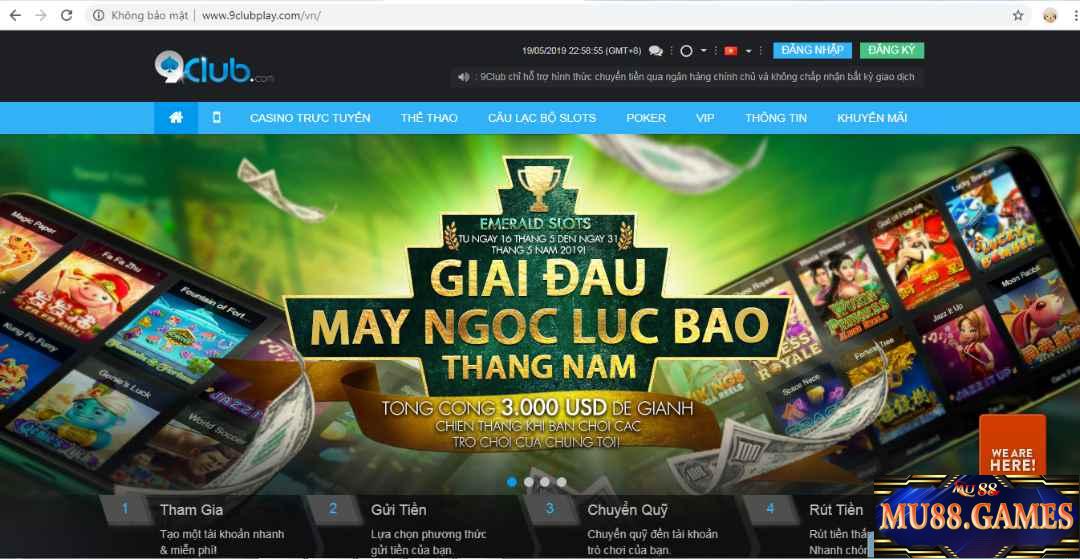 Chơi cá cược game bài với 9Club tuyệt đỉnh và nhiều may mắn 