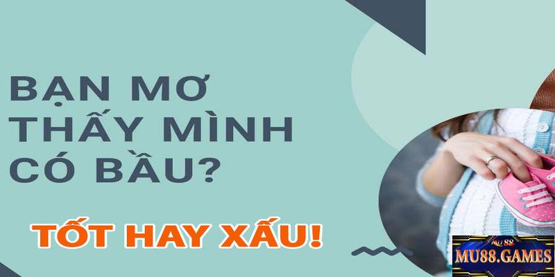 Mơ thấy mình có bầu tốt hay xấu? Những con số may mắn liên quan.