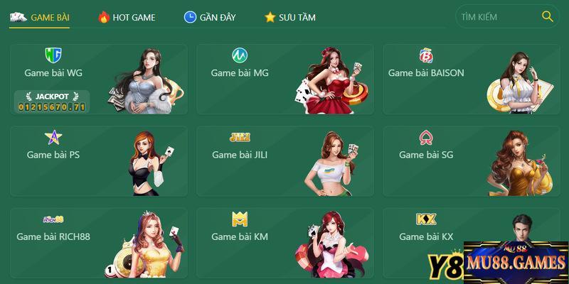 Sảnh chơi Baccarat của Y8Bet 